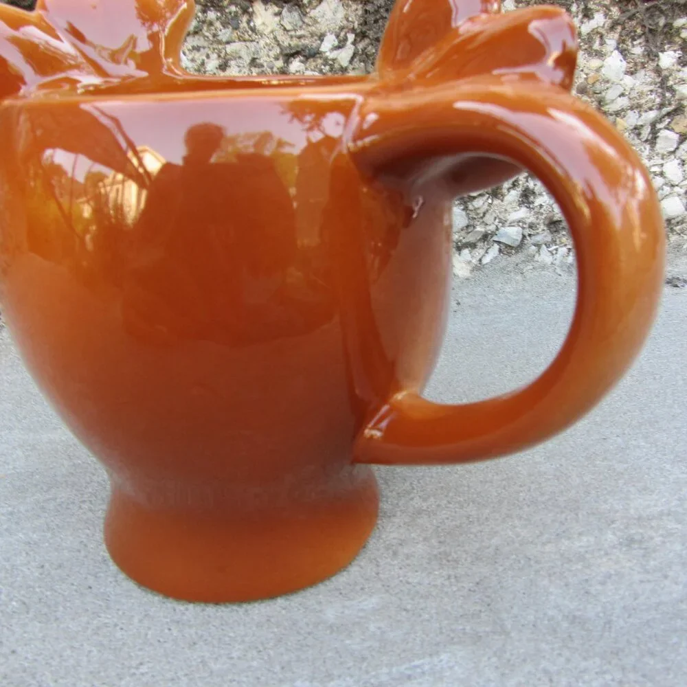 *BOGO mugs* 16 oz retro reindeer mug pottery barn (W5042)